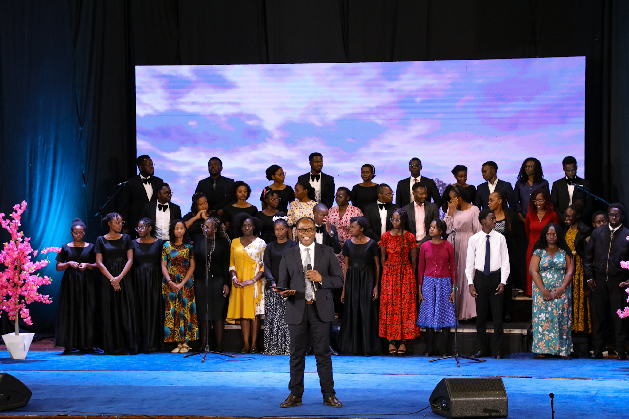 Delegates together at a previous Prophesy Again Conference